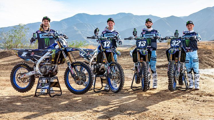 Monster Energy Star Yamaha Racing Announces 2020 Supercross Team