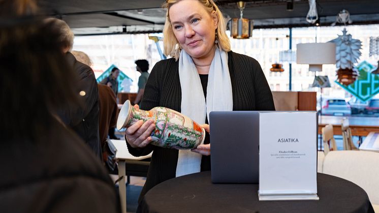 Invigning Stockholms Auktionsverk Sickla den 18 mars