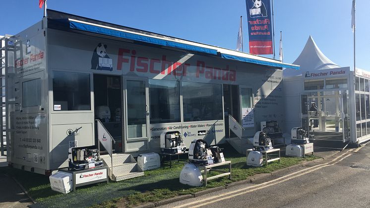 Fischer Panda UK will debut its upgraded display trailer at this year’s Southampton Boat Show