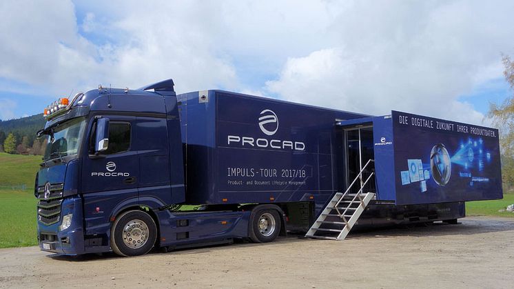 Erfolgreich unterwegs im abgelaufenen Geschäftsjahr. PLM-Anbieter PROCAD. Abb. PROCAD 