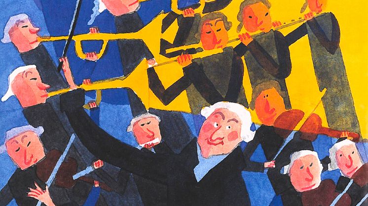 Haydns gräddbakelse. Illustration av Eva Lindström