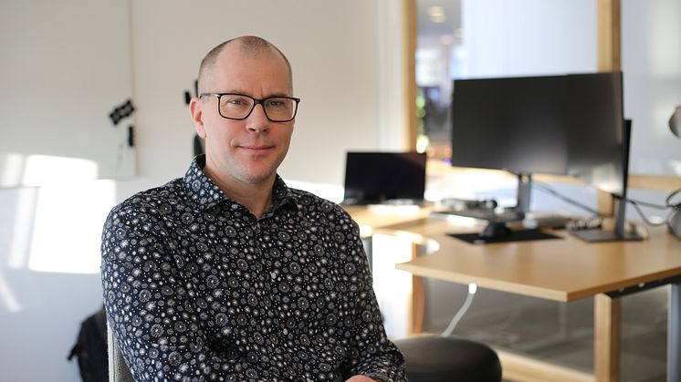 Peter Selmosson, ny utvecklingschef på InExchange i Skövde. Foto: Per Gustafsson, InExchange