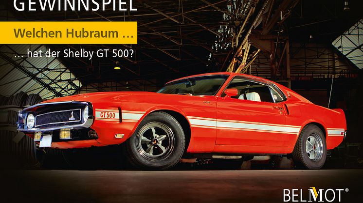 Gestohlene Oldtimer: Versicherer kooperiert mit Vodafone Automotive – 69er Shelby GT500 Fastback als Ausstellungsstück
