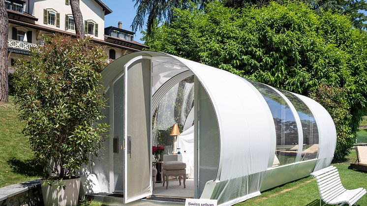 Pop-up Hotel Lausanne außen 