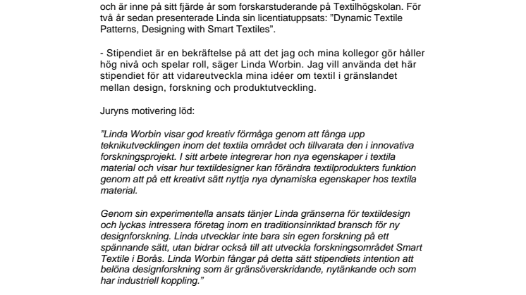 Gränsöverskridande och nytänkande när Torsten Dahlin-stipendiet delades ut