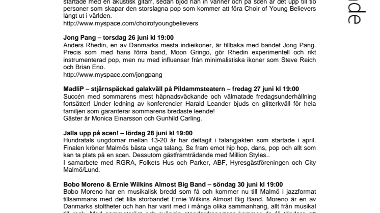 Musik för alla på Pildammsteatern