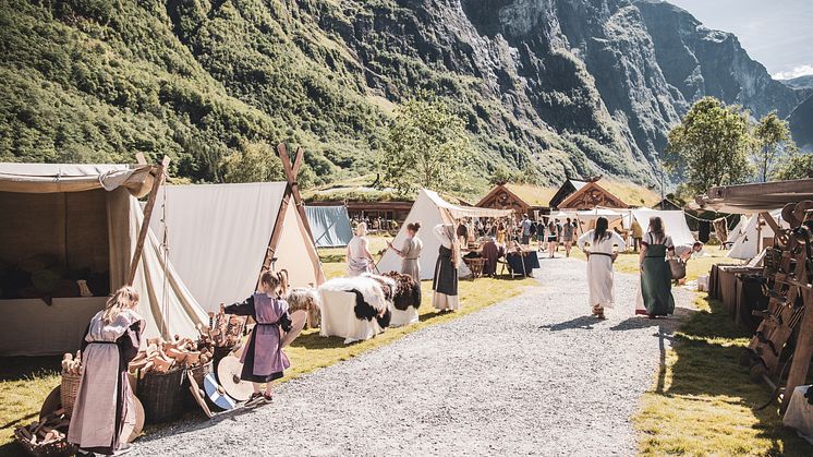 Bygdene langs Sognefjorden fikk tidlig handelsforbindelse til utlandet