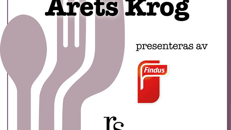 Findus sponsrar Årets Krog på Restauranggalan 2015