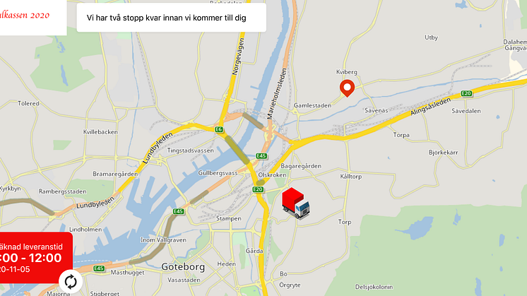 pinDeliver sponsrar Julkassen