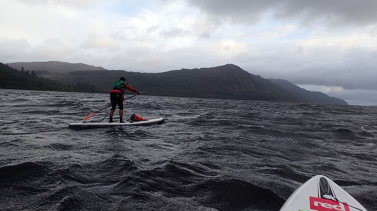 Hi-res image - Ocean  Signal - Maria Sawyer pictured in Loch Ness during the Great Glen Challenge