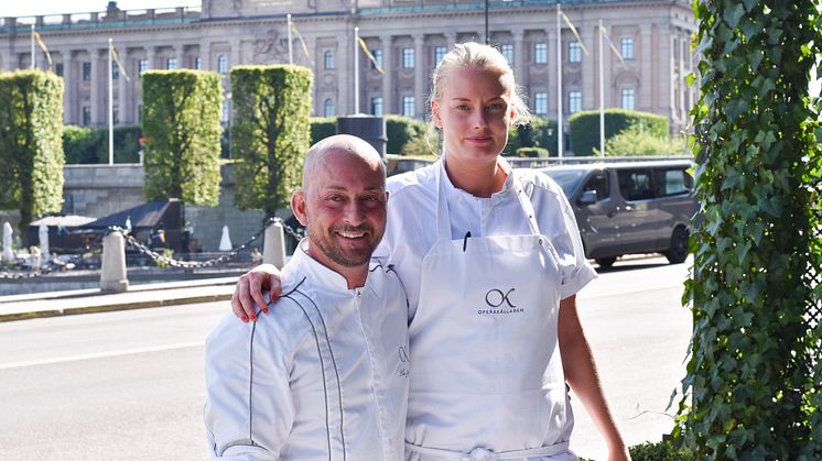 Stefano Catenacci och Cecilia Kvist