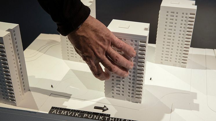 Taktil arkitektur: Almvik, Punkthusen