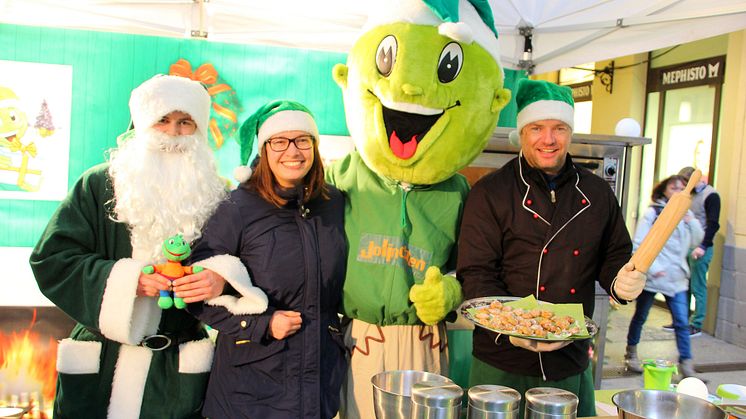Schöne Überraschung kurz vor Weihnachten – Spendenaktion der AOK PLUS
