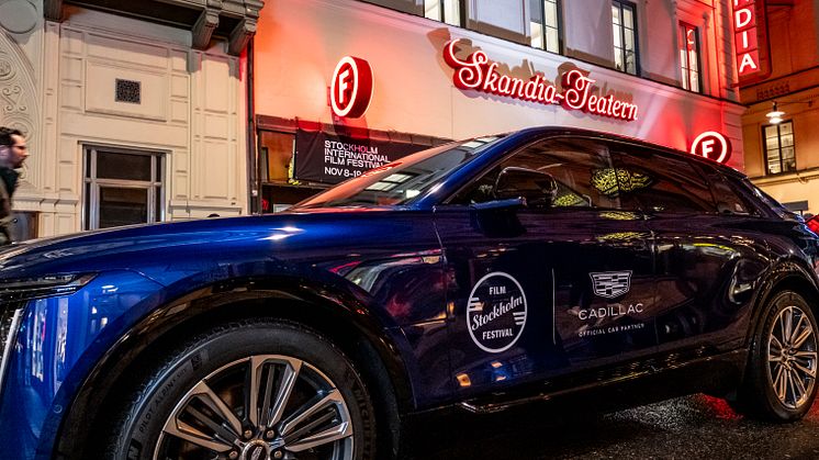 Cadillac signs up for another year as the Official Car Partner with Stockholm International Film Festival 