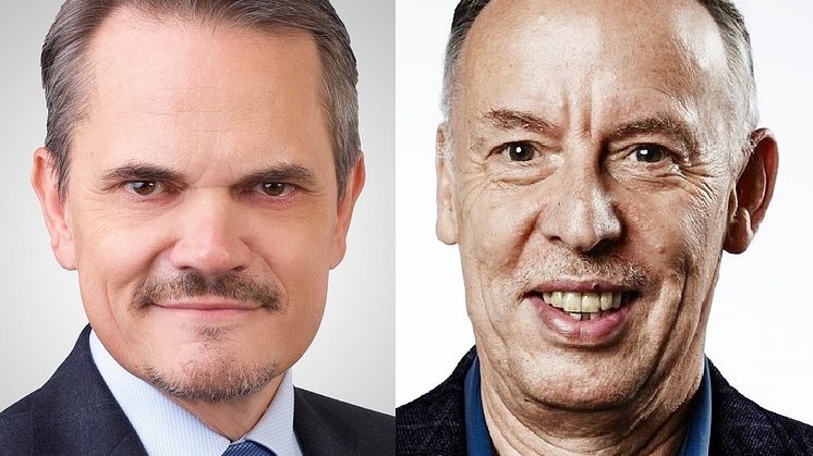 Prof. Dr. Michel Nagy (re.), Wolfgang Dittmann