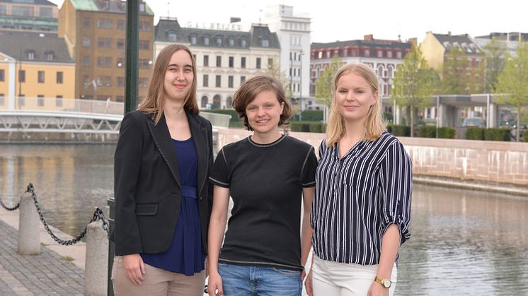 Lina Grip, Lisa Pedersen och Amanda Möller