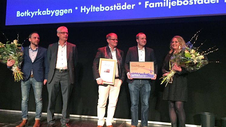 Priset för Årets bästa renoveringsprojekt går till Botkyrkabyggen