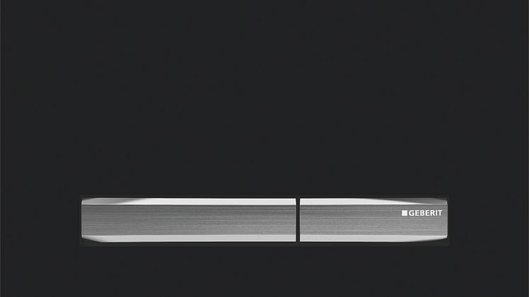 Geberit Sigma50 -huuhtelupainike tuotekuva musta