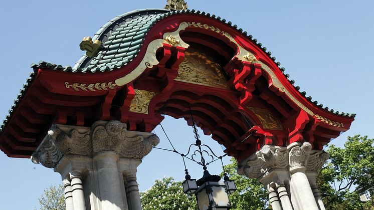 Tiergarten, Elefantentor, Eingang zum Zoologischen Garten