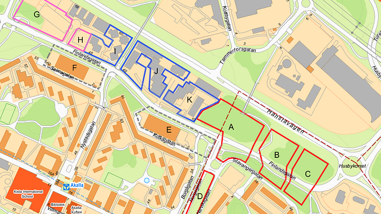 1000 bostäder markanvisade  i Akalla och Husby