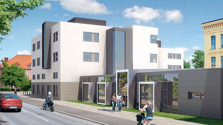 Arkitektbild 2 av Nya Malmö Latin