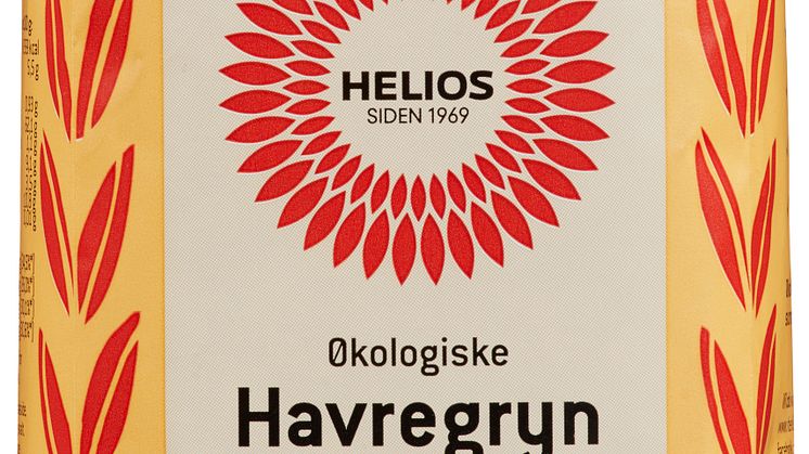Helios havregryn små/lettkokte økologisk