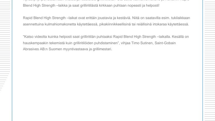 Grillivinkki!