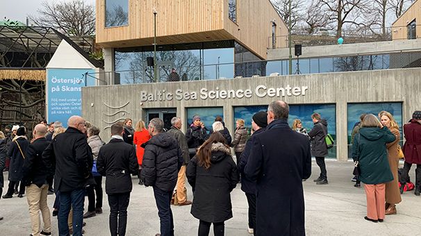 Sh bygg har byggt Baltic Sea Science Center som tilldelats Svensk Betongs pris Helgjutet 2019.Foto: Rebecka Ell