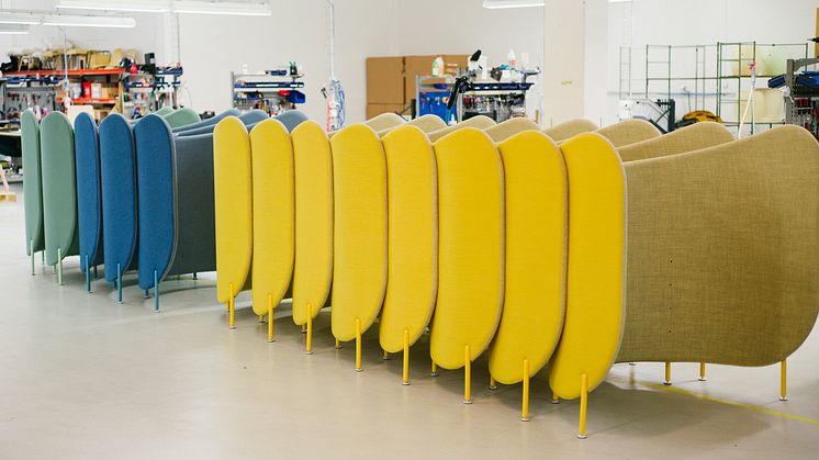 Offecct HQ production Tibro, Sweden