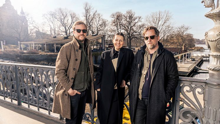 Erik "Jerka" Johansson, Anna Dahl Tillander och Mattias Svensson