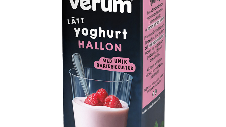 Verum lättyoghurt hallon