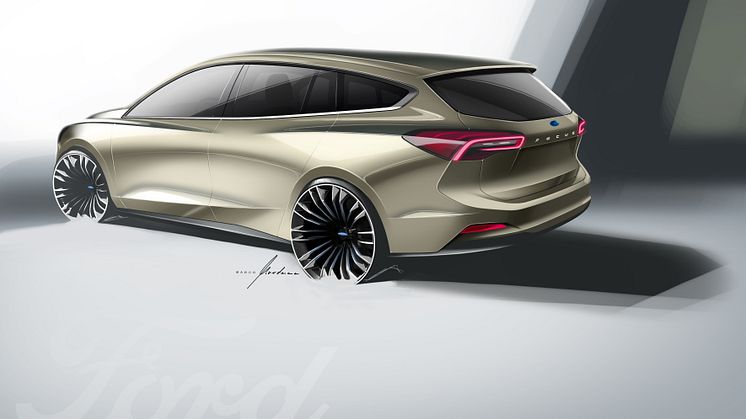Nye Ford Focus 2018 skisser