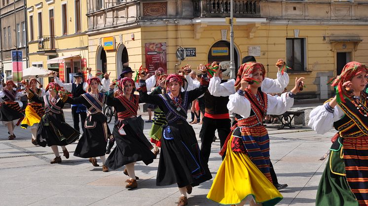 ​Nu är förberedelserna i gång för Europas största folkdansfestival