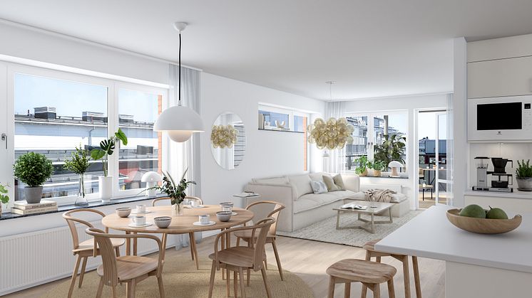 HSB sätter spaden i backen och byggstartar ytterligare 79 bostadsrättslägenheter på Mariehöjd. 