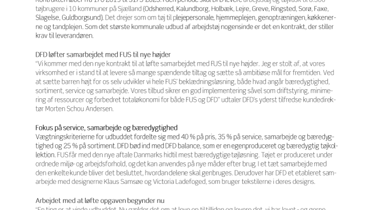 DFD skal klæde 8.500 medarbejdere på i 10 sjællandske kommuner