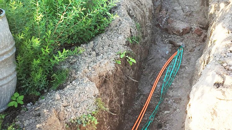Klart med fiber till Granbergsdal och Utterbäck
