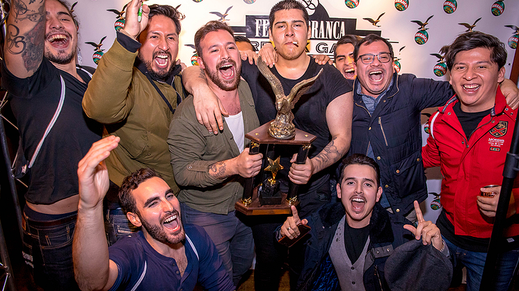 Årets bästa nisse korad i Fernet-Branca Barback Games.