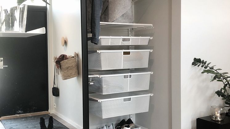 Elfa - Planlegging av garderobe til gangen - 3
