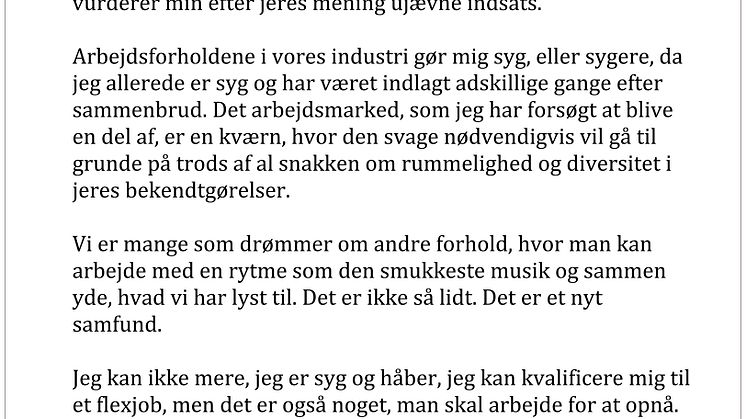 Jakob Jakobsen, Opsigelse, 2021