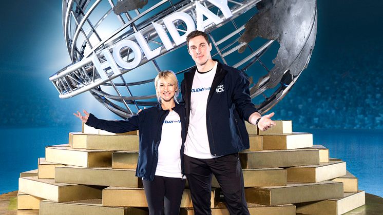 Aljona Savchenko und Bruno Massot sind die Schirmherren der HOLIDAY ON ICE ACADEMY