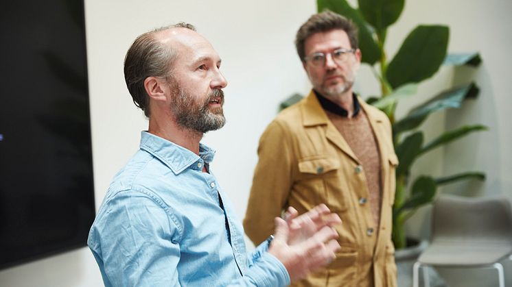 Olle Sarri och Håkan Lindhe