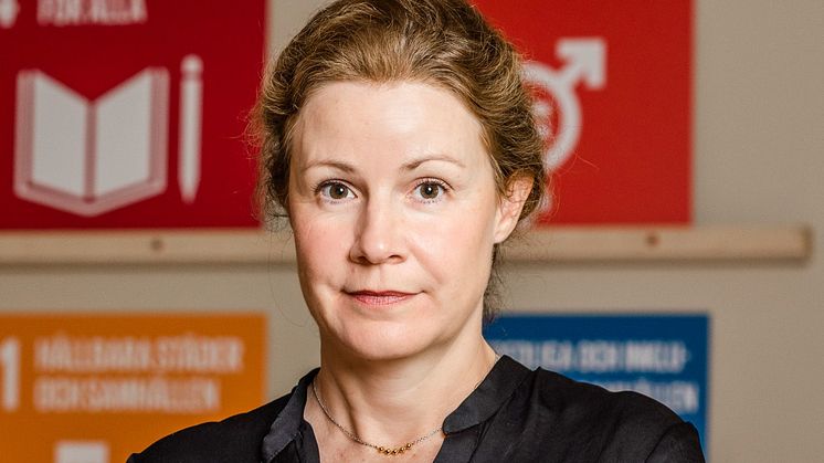 FUB:s förbundssekreterare Christina Heilborn Foto: Linnea Bengtsson