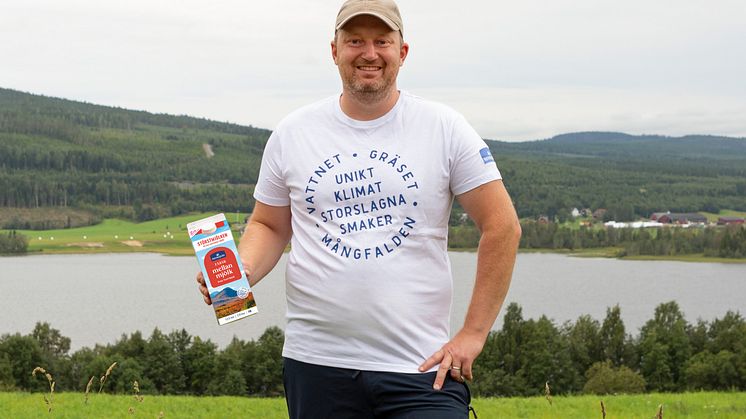 Markus Tjäder mjölkbonde och ägare av Norrmejerier
