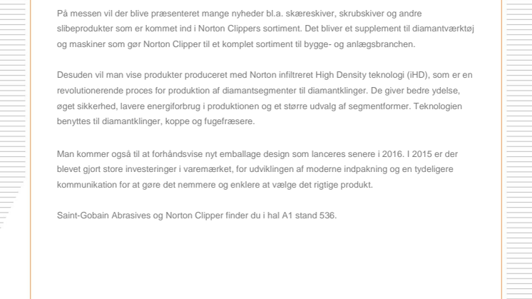 Norton Clipper på Bauma 2016