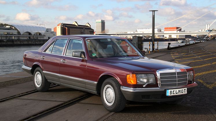Ausstellungsfahrzeug Mercedes Benz 380 SE (Foto: Mannheimer Versicherung AG)
