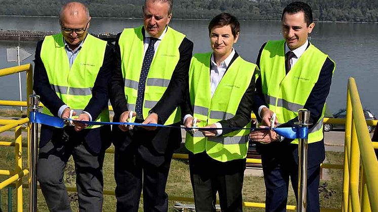 Smurfit Kappa inviger banbrytande vattenreningsverk i Serbien