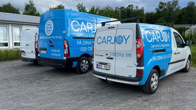 Carjoy - Först ut i landet med att erbjuda mobila fordonstekniker