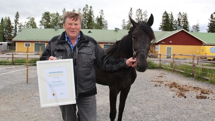 Månadens hästägare maj 2014: Hans Swedin