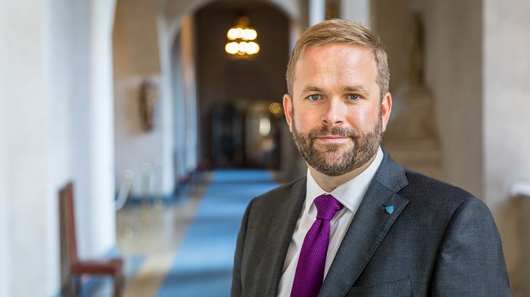 Kultur- och stadsmiljöborgarråd Jonas Naddebo (C).