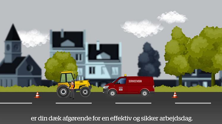 Rigtige dæk til store køretøjer